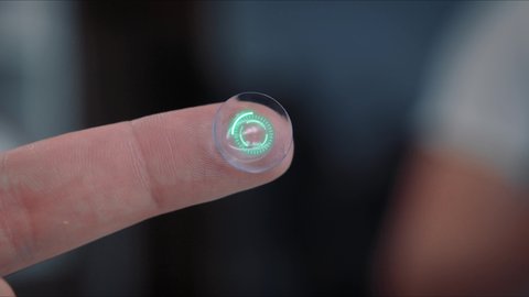 Smart contact lenses Technology with health monitoring. Technology Assisting the Visually Impaired