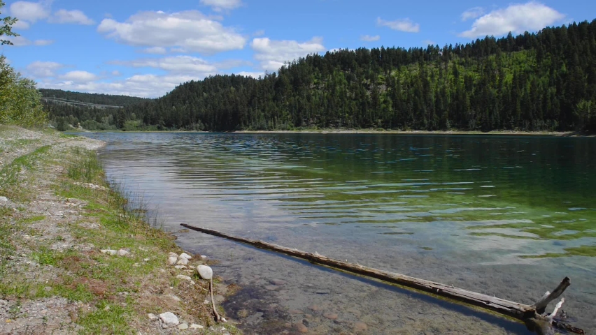 The beauty and natural wonder that is a quiet isolated lake in British Columbia Canada called Blue Lake.