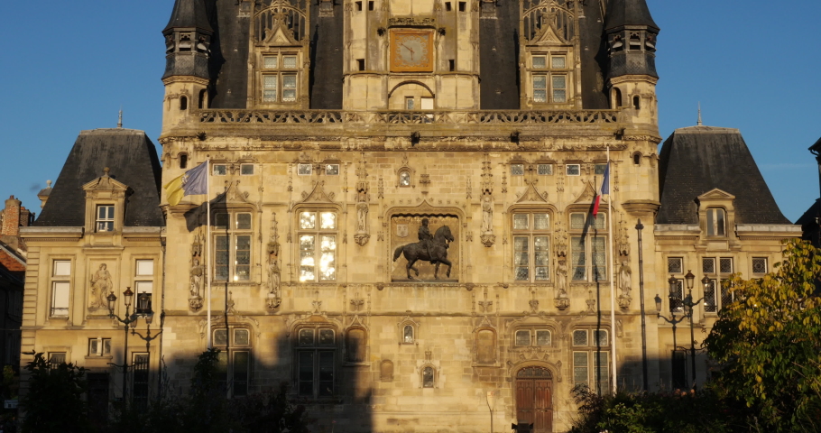 The town hall in Compiegne, Picardy, France 