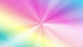 Abstract holographic round gradient foil texture motion background. Seamless looping. Video animation Ultra HD 4K 3840x2160