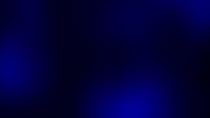 Abstract de-focused blue light leak gradient background loop for overlay on your project. Glare view through glass