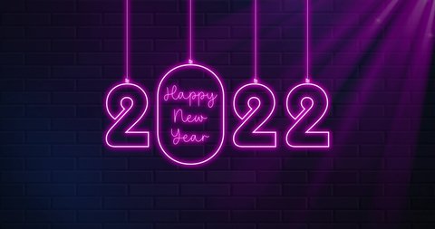 Happy New Year 2022, Happy new year animation, Motion graphics 