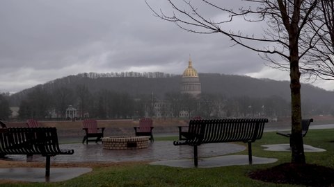 Time-lapse of Charleston Capital on West Virginia