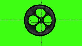 Space station green screen. 3d animation - Powered by Shutterstock - Get 15% off with code: PIKWIZARD15