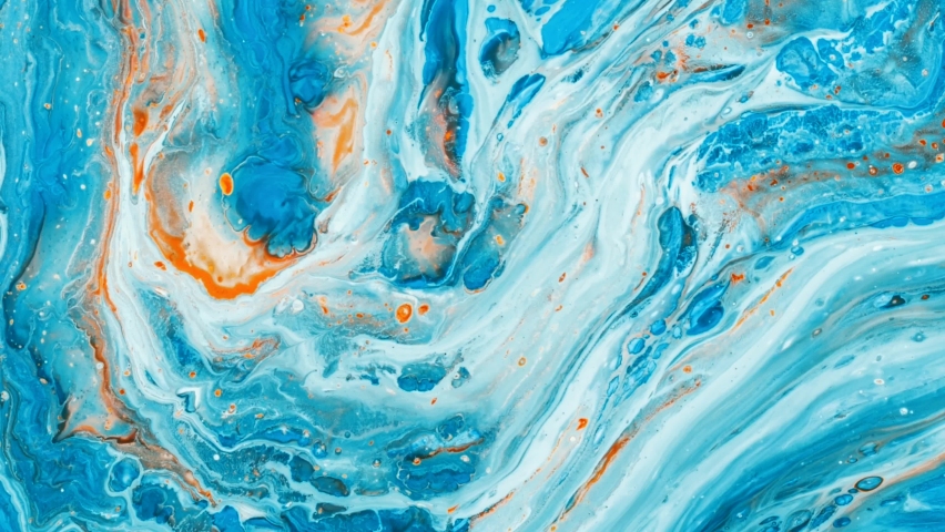 Abstract background of water waves, waves, water ripples, marble, moving colorful liquid paint. Colorful marble liquid waves. Beautiful liquid art 3D Abstract Design Colorful marble video. 4K | Shutterstock HD Video #1084409293