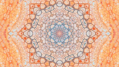 4K Abstract kaleidoscope background, unique kaleidoscope animation 4K, beautiful texture kaleidoscopic design