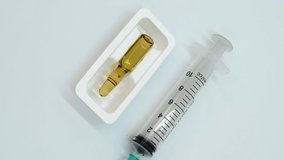 Download Vertical orientation video: Medical ampoules for injection Stock Video - Powered by Shutterstock - Get 15% off with code: PIKWIZARD15