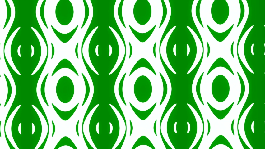 The background is blue and green.Design. Geometric shapes oscillate in the bright background and make various patterns. Royalty-Free Stock Footage #1084453723