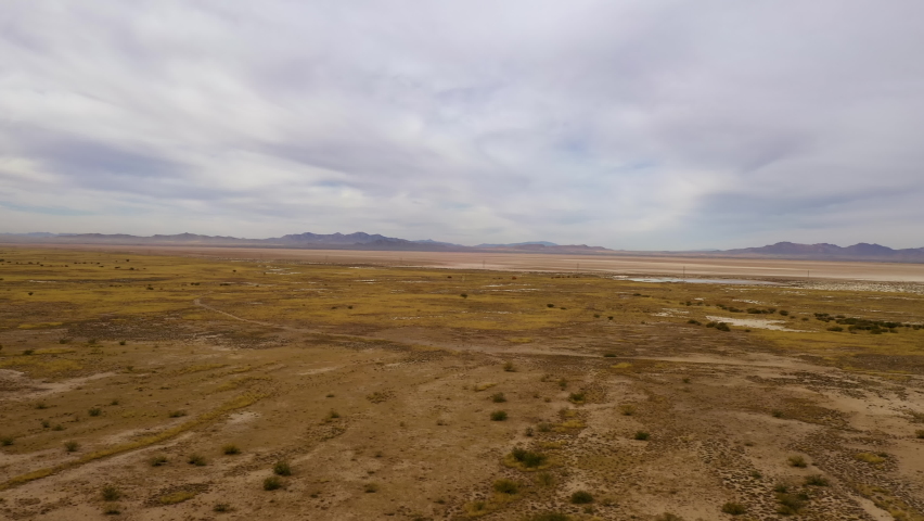 Willcox Playa Arizona Brown Soil Aerial Stock Footage Video (100% ...