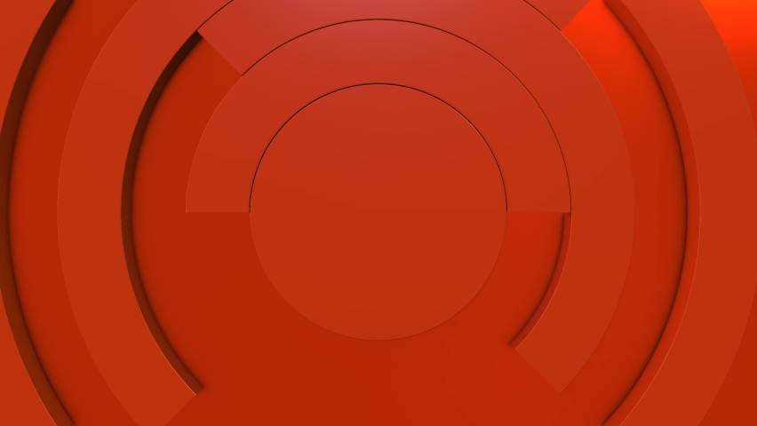 3d video background with rotating parts. Seamless loop. stock video.Bright and clean texture for corporate animation.