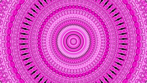 footage kaleidoscope mandala stop motion animation graphic illustration background geometric shape abstract neon blend liquid mirror doodle full color 
