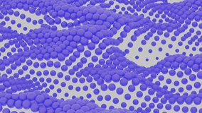 Blue balls on a white background.Design. Balls like waves develop and move in 3d format. - Powered by Shutterstock - Get 15% off with code: PIKWIZARD15