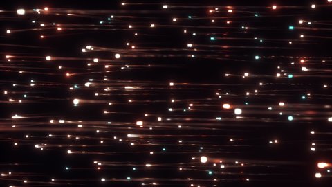 abstract techy light streak loop 