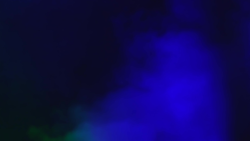 Blue and green looping smoke  | Shutterstock HD Video #1084574494