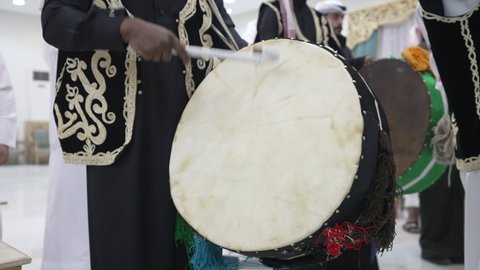 Riyadh SAUDI ARABIA -30 dec 2021: Saudi Arabia Folk Arts ardh
