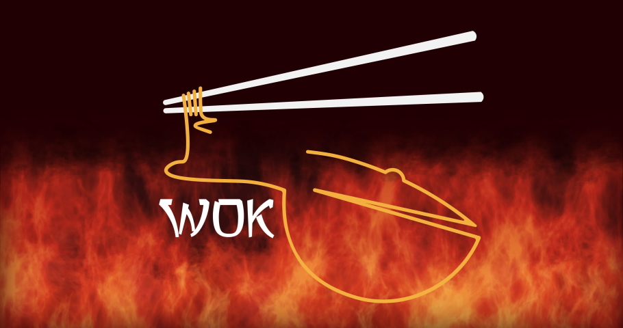 Wok menu design Stock Video Footage - 4K and HD Video Clips | Shutterstock