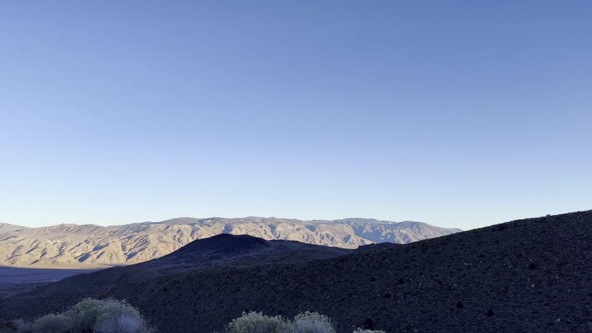 Kings Canyon National Park, Big Pine LakesCalifornia, View of the Sierra Nevada Mountains from Owens Valley, Lone Pine Inyo county Sequoia NP Mount Whitney North Palisade desert landscape