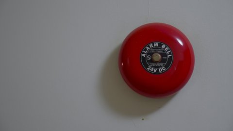 Fire alarm bell Stock Video Footage - 4K and HD Video Clips | Shutterstock