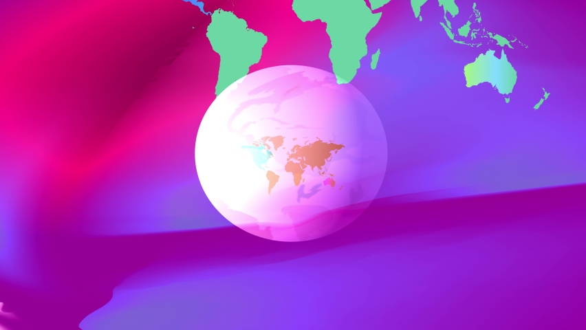 abstract colorful planet news nackground