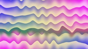 Abstract dynamic seamless loop purple gradient background.4k motion