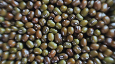 Organic Mung bean are a spin in circles, ingredients for Make a soup