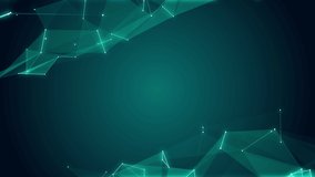 Abstract technology background, Empty space, Green plexus background, Backdrop, 4k Resolution. - Powered by Shutterstock - Get 15% off with code: PIKWIZARD15
