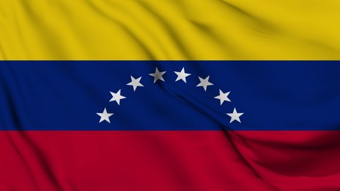 Flag of Venezuela. High quality 4K resolution	