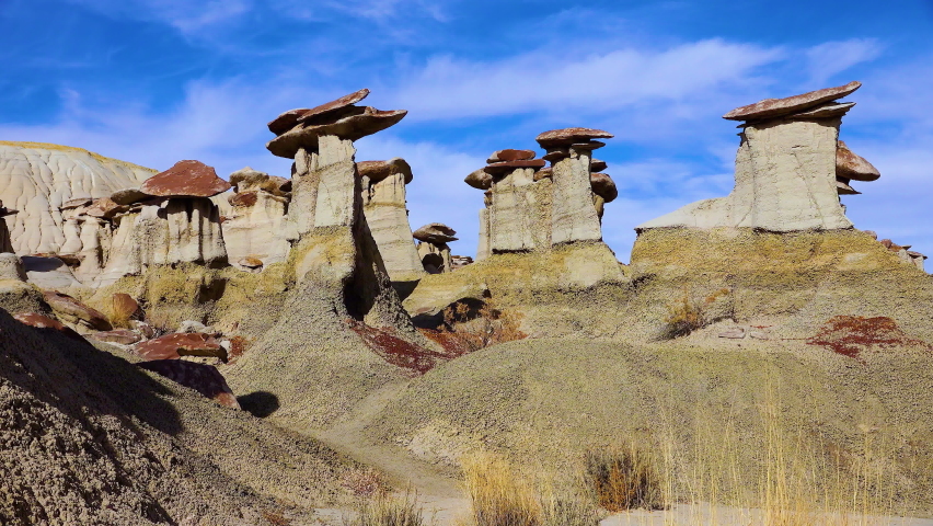 Wilderness Study Area, Rock formations at the Ah-shi-sle-pah Wash, New Mexico