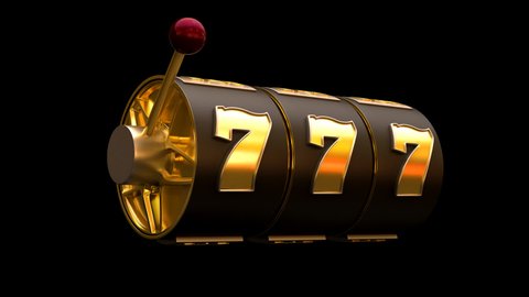 casino slot machine 777 transparent background 3d render 3d rendering illustration 