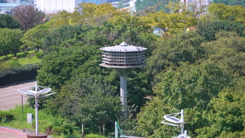 pigeon house in Yeosu, South Korea