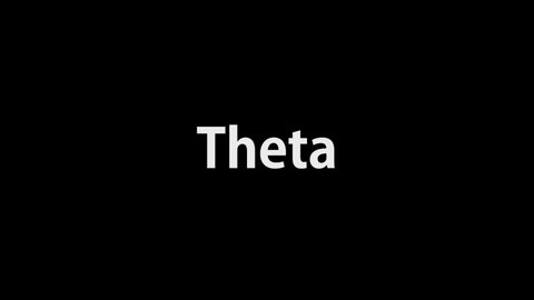 White text animation of all letters from greek alphabet appearing on a black background video.