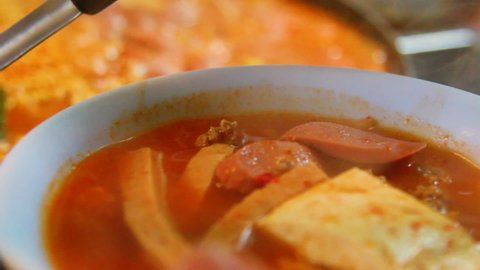 budae jjigae, army stew, Korean food