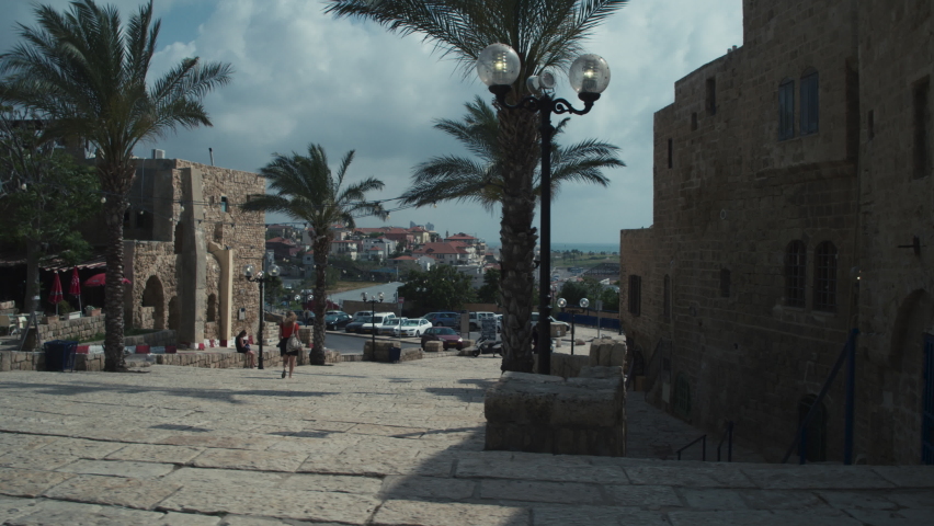 Walking the streets of old Jaffa