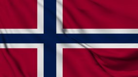 Flag of Norway. High quality 4K resolution