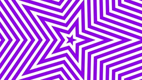 visual background. seamless moving background. background video with star pattern with radio wave effect consisting of violet or purple and white