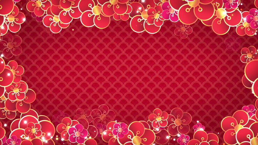 Chinese New Year Background 4K | Shutterstock HD Video #1085076995