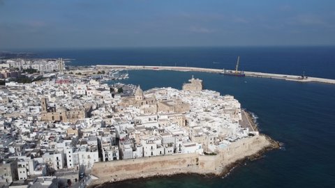 Historic old town of Monopoli in Italy - travel photography