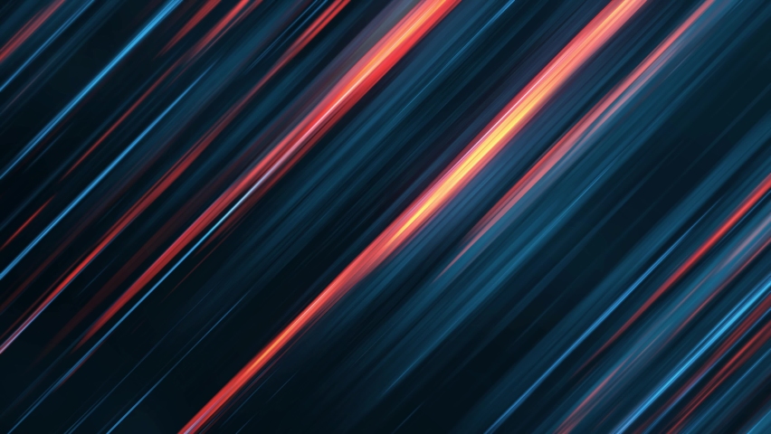 Ripple of glowing neon lines. Animation of abstract background with colorful speed of light. Glowing rays creating a tunnel, flying through hyperspace. Royalty-Free Stock Footage #1085118566