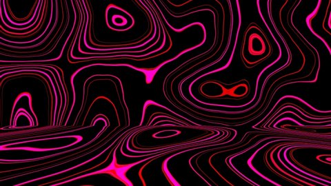 Abstract background in black and Pink colors in motion. Psychedelic background footage. Looping motion footage