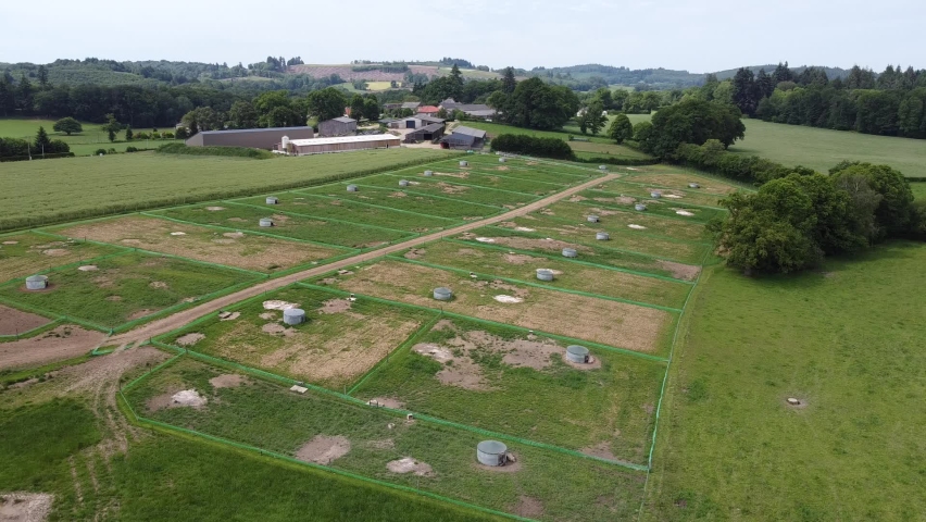 Drone Creuse Limousin Campaign fields Champs Récoltes Village Nature Tree Lake Pong Étang