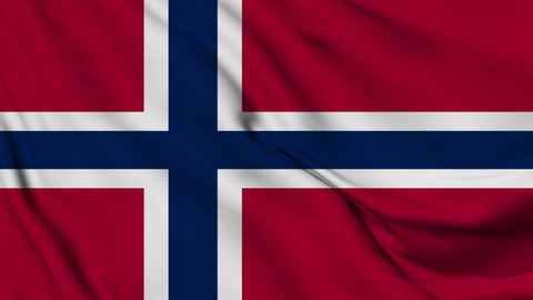 Flag of Norway. High quality 4K resolution