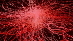 3D render of a neural network growing and spreading. - Powered by Shutterstock - Get 15% off with code: PIKWIZARD15