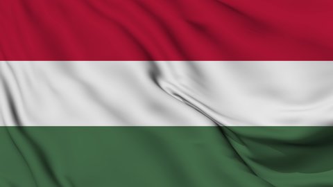 Flag of Hungary. High quality 4K resolution