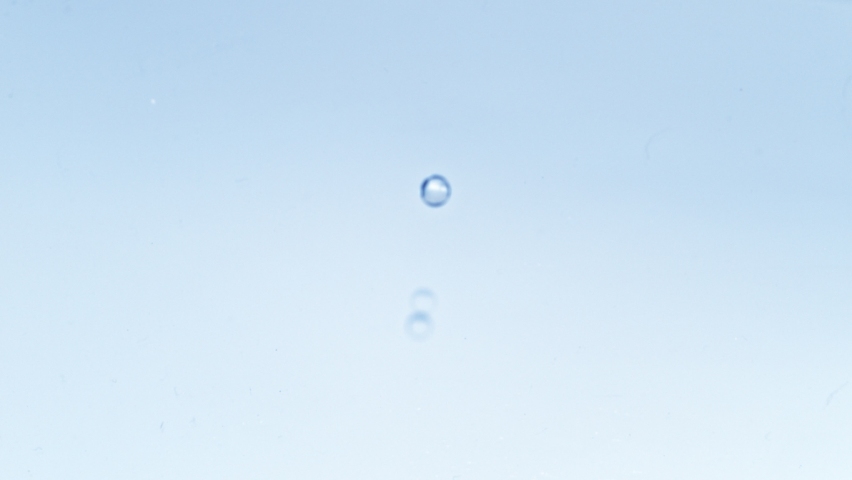 Top Shot of Water drop in Super Slow Motion. Royalty-Free Stock Footage #1085325713