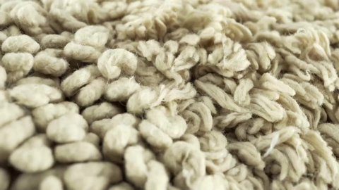 Wool texture background extreme close up stock footage