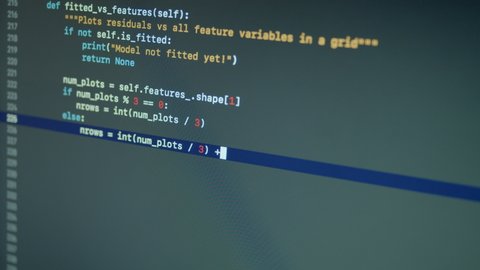 Python code background Stock Video Footage - 4K and HD Video Clips ...