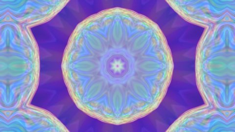 abstract symmetrical multicolored kaleidoscope background