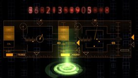 Animated Digital Dashboard.
Visionary dashboard for data analysis. 
Futuristic display of graphs and charts. Technological pattern with a computer program dashboard. 
Abstract high tech circuit. 
 - Powered by Shutterstock - Get 15% off with code: PIKWIZARD15