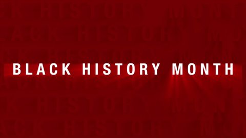 black history month, Black History Month Unique Kinetic animation