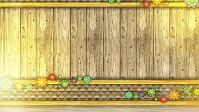 beautiful wood wall background. High quality FullHD footage
